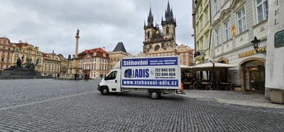 Stěhování po Praze
